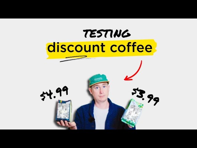 I Tested DISCOUNT Coffee from TK Maxx. BUT can it impress a coffee roaster?